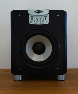 Mirage Omni S8 Powered Subwoofer Tested Works but needs new power supply caps