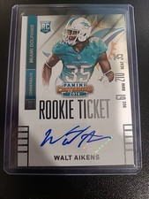 2014 Panini Contenders - Walt Aikens #251 (AU RC) Miami Dolphins Auto
