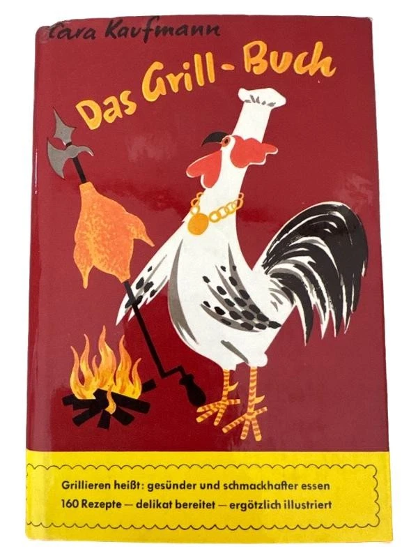 Cara Kaufmann Livre de Recettes Barbecue Sain Allemand Relié - Photo 1/1
