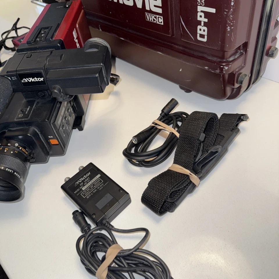 Rare [AS-IS in Box] Vintage Victor JVC Video GR-C1 Back to the Future From JAPAN - Image 4 of 4