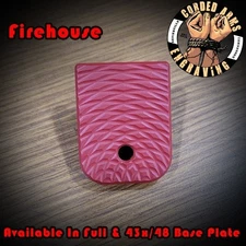Cerakote Dragon Scales CNC Milled Rear Slide Plate or Base Plate for GlockGen1-5