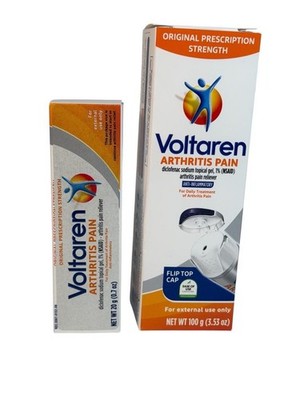 Voltaren Arthritis Pain Reliever GEL 3.53oz 100g NIB 08/27 OTC Prescr. Strength