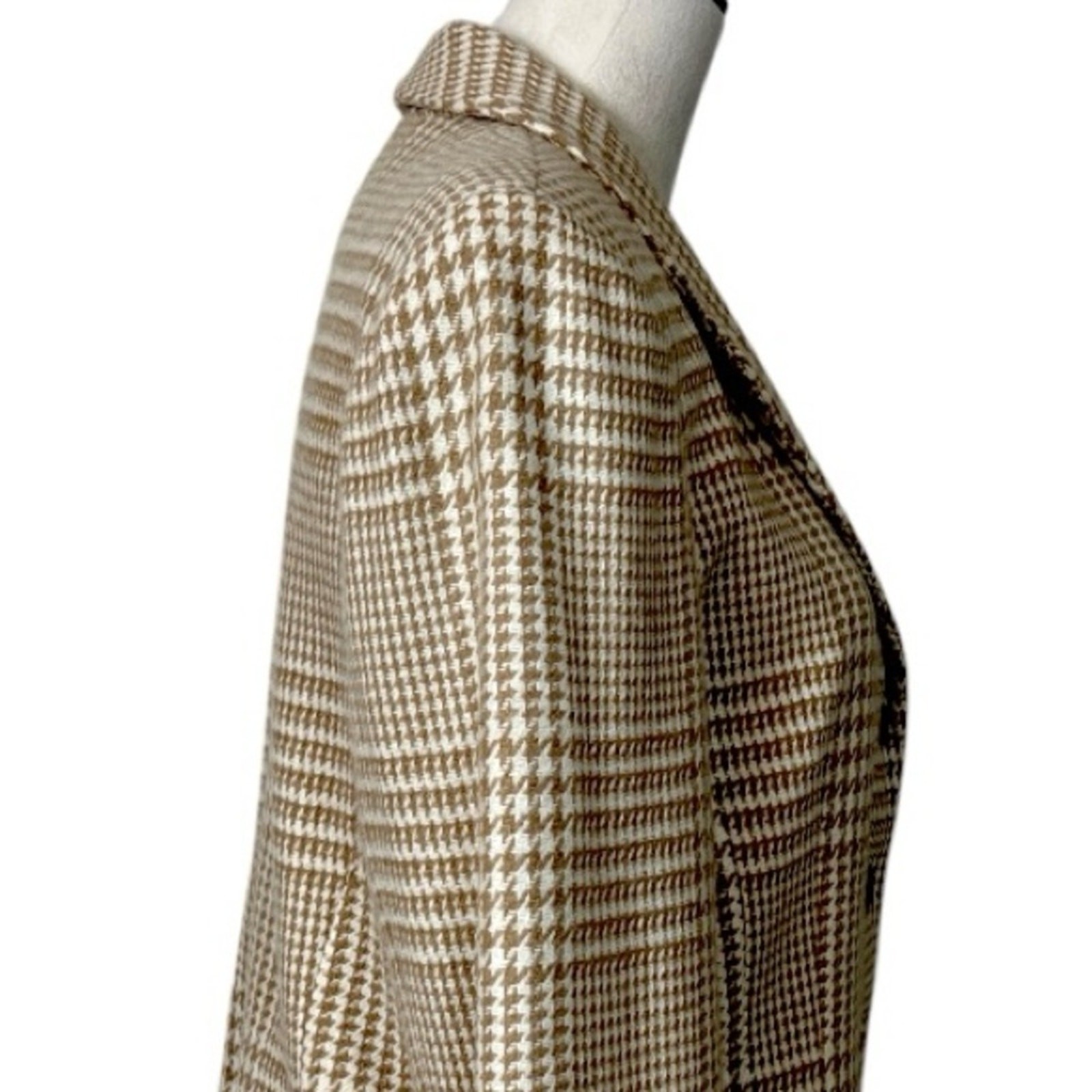 Talbots Blazer 4 Button Jacket Wool Cashmere Ango… - image 7