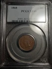 1868 Indian Head Cent/Penny 1¢-Graded PCGS XF-40!NICE DETAILS!!SCARCE KEY DATE!!