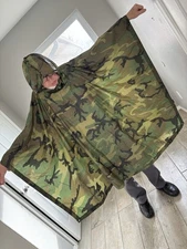US Army Issue Camouflage, Wet Weather Poncho