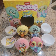 Zuru Snackles 5  Spongebob Squarepants The movie Complete Set 2025 NEW