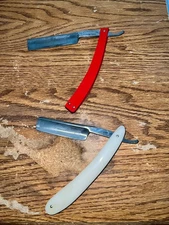 Gold Dollar Men's Straight Razor Lot 