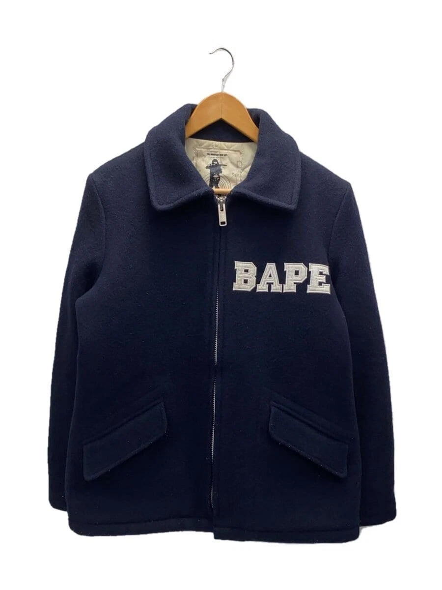 A BATHING APE (BAPE) Giacca A BATHING APE blu navy M usata