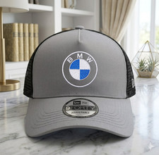 Bmw Embroidered Snapback Trucker Hat Adjustable Mesh Cap Streetwear Racing Bmw Embroidered Snapback Trucker Hat Adjustable Mesh Cap Streetwear Racing