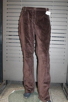 BONITA Damen Samt Jeans braun Gr. 46 neu Vintage - Bild 1 von 4