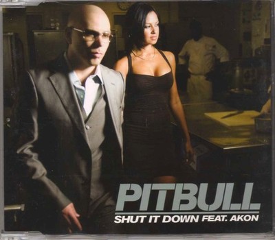 Pitbull feat. Akon - Shut It Down - CD Maxi - 2010 - Pop Rap 2TR