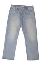 Levi's Wedgie Straight 34964 High Rise Stretch Light Wash Jeans Size 32