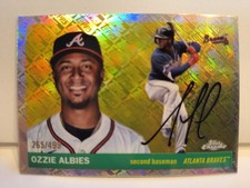 2025 Topps Chrome Platinum Ozzie Albie's 265/499 Topps Refractor