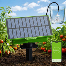 Wifi Solar Drip Irrigation System, Smart Automatic Plant Watering Kit with App C