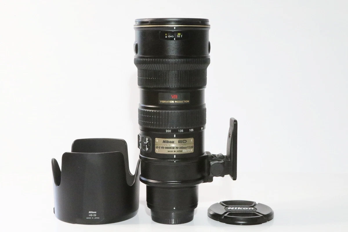 Nikon NIKKOR f/2.8 Camera Lenses 70-200mm Focal for sale | eBay