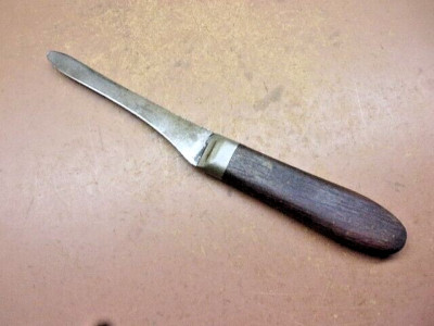 Vintage 10'' Hand Made Carbon Steel Knife Super Sharp Clean & Ready FREE S/H!
