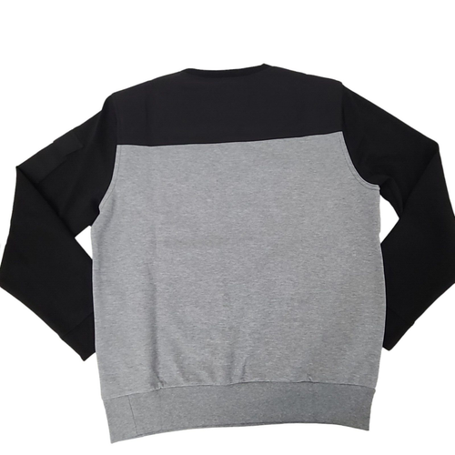 $168 Polo Ralph Lauren Water Repellent Hybrid Sweatshirt Polyester-Cotton Gray M - Picture 3 of 11