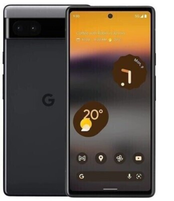 Google Pixel 6a - 128GB - Black (Unlocked) Smartphone | eBay 