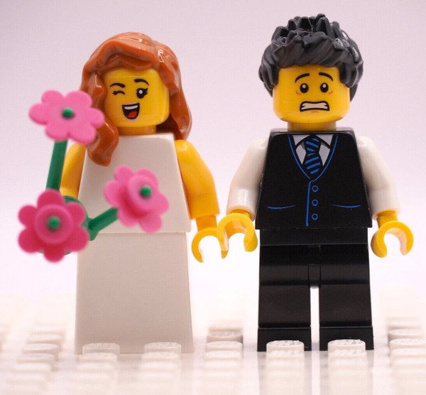 Lego® Brautpaar Braut Und BräUtigam - Das Ultimative Hochzeitsgeschenk!-image