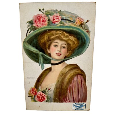 Friedman Shelby Shoe Co. All Leather Shoes Advertising Post Card/ Trade Card