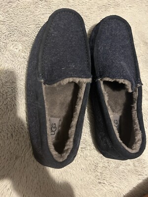 UGG Blue Ascot Moccasin Sz 13 Men