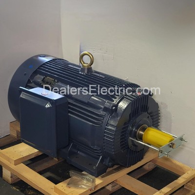 LEESON 150 HP 1200 RPM TEFC 460V 447T DE ROLLER BEARING 3 PHASE MOTOR B194245.00