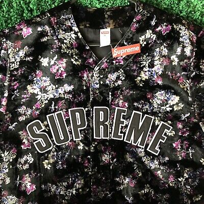 Supreme Floral Baseball Jersey Black Medium | eBay Supreme Floral Baseball Jersey Black Medium | eBay