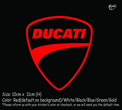 DUCATI Stickers Reflective Motorcycle Decals Gas Cap Best Gift