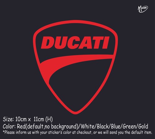 DUCATI Stickers Reflective Motorcycle Decals Gas Cap Best Gift - 第 1/2 張圖片