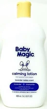 1 Ct Baby Magic 16.5 Oz Lavender Chamomile Lullaby Scent Calming Softens Lotion