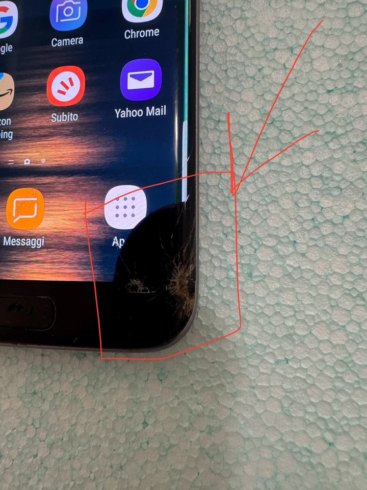 Samsung Galaxy S7 Edge Display Da Cambiare!!! - Immagine 3 di 4