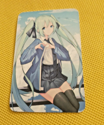 Hatsune miku UNIVERSE Waifu Goddess Story Anime Girl card