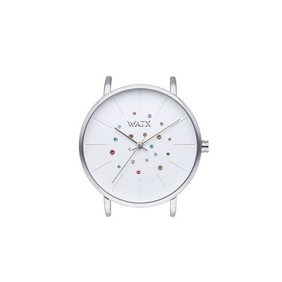 WATXANDCO Orologi Scatole RWA1105, Multicolore, Cinturino