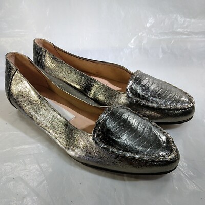 Nordstrom Women's Shoes Flat Gold Size SKU#09757