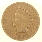 1902 P Indian Head Cent #13 Rare Coin