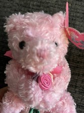 Ty Beanie Babies Pinkys -New Radiance the Bear -MWMT- Bouquet of Flowers-5.5" 