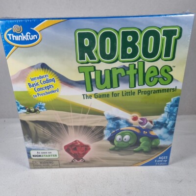 Thinkfun Robot Turtles Programmier Brettspiel Das Spiel für kleine Programmierer 4+ sehr guter Zustand