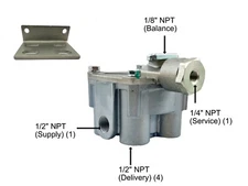 R-14 Brake Relay Valve (Replaces Bendix 103028 Volvo	34028 Dayton AV103028)