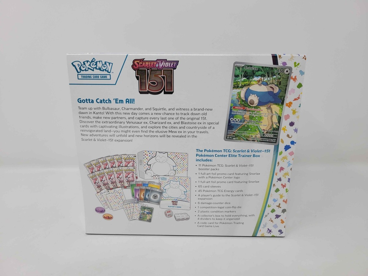 ✨ New & Sealed - Scarlet & Violet 151 Pokemon Center Elite