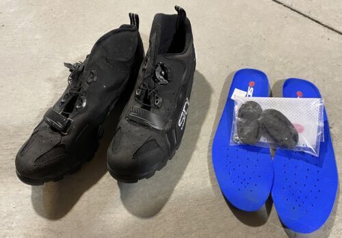 Sidi Shot 2 Road Cycling Shoes Black/Rust Men's 45.5 EU Sidi Shot 2 Road Cycling Shoes Black/Rust Men's 45.5 EU
