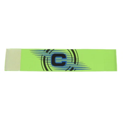 Grün Fussball Captain Armband Junior Erwachsene Fußball Elastic Armbinden