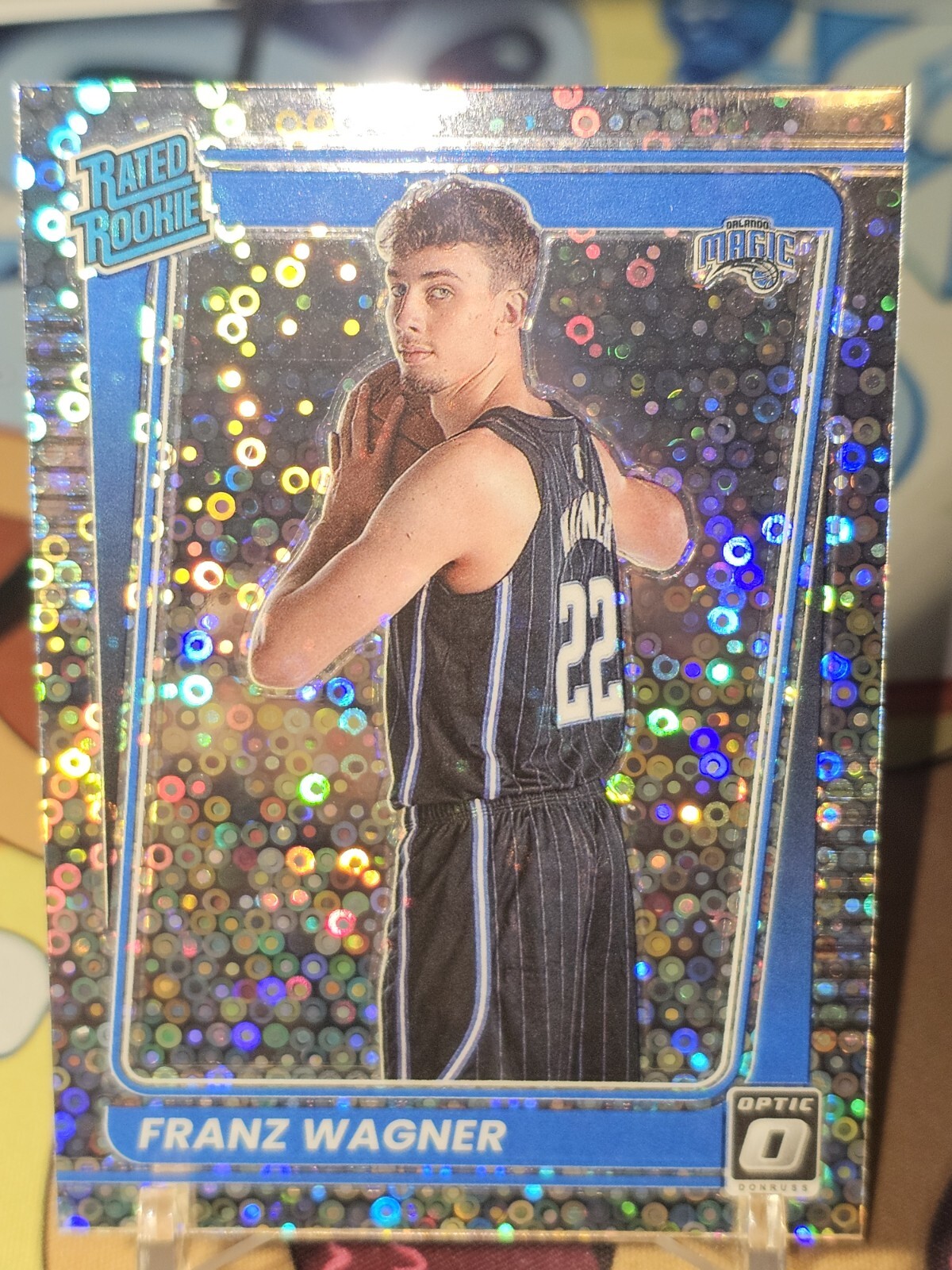 2021-22 Panini Donruss Optic - Rated Rookie Holo Fast Break #185 Franz Wagner