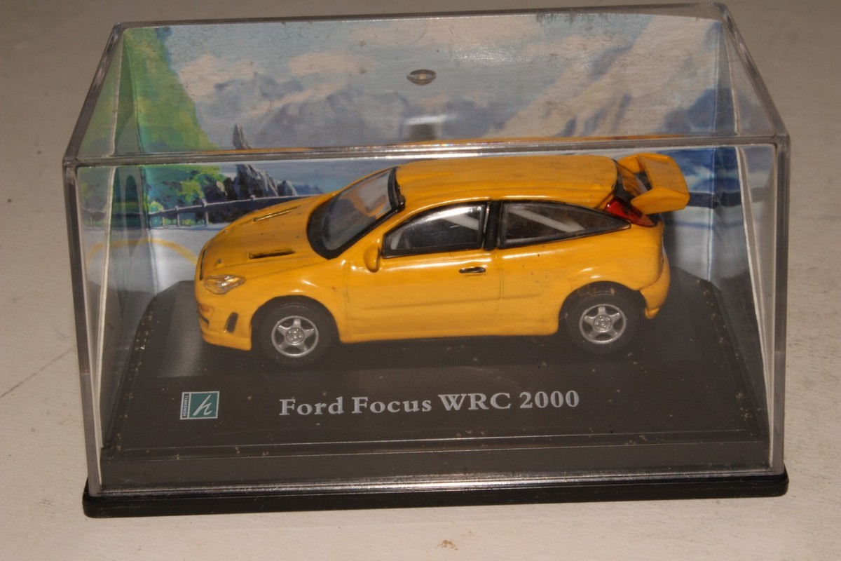 1:72 Scale Hongwell Cararama Ford Focus WRC 2000, Yellow | eBay