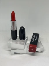 NEW MAC Cosmetics Matte Lipstick-602 CHILI*Warm brick red*In box