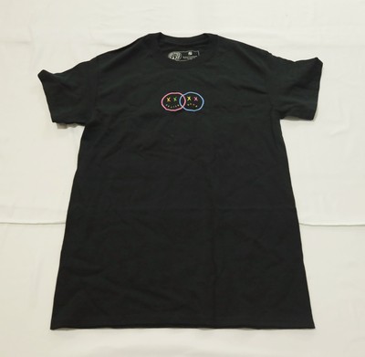 Better Daze Unisex Adult's It's OK To Not Be OK Rainbow Tee DM9 Black Small