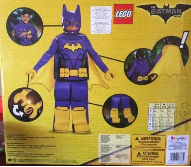 Prestige Kids Batman Lego Movie 2 Costume