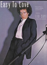 Easy To Love - Leo Sayer - 1977 USA Sheet Music