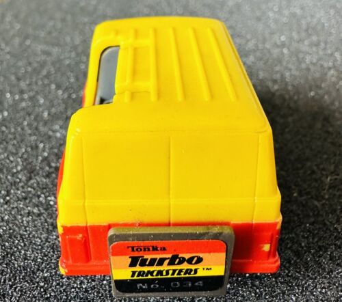 Vintage Tonka Penny Racer Turbo Tricksters Chevy Red Hot Auto Parts Van 1989 - Picture 4 of 5
