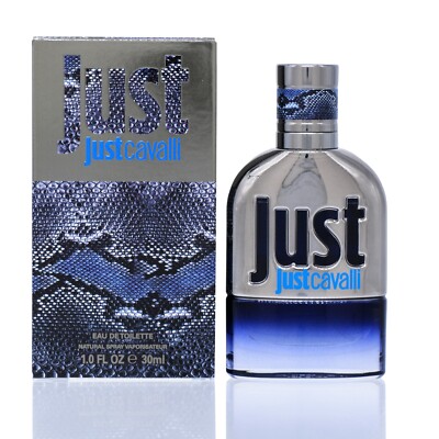 Roberto Cavalli Just for Him Eau De Toilette Spray 1oz for sale