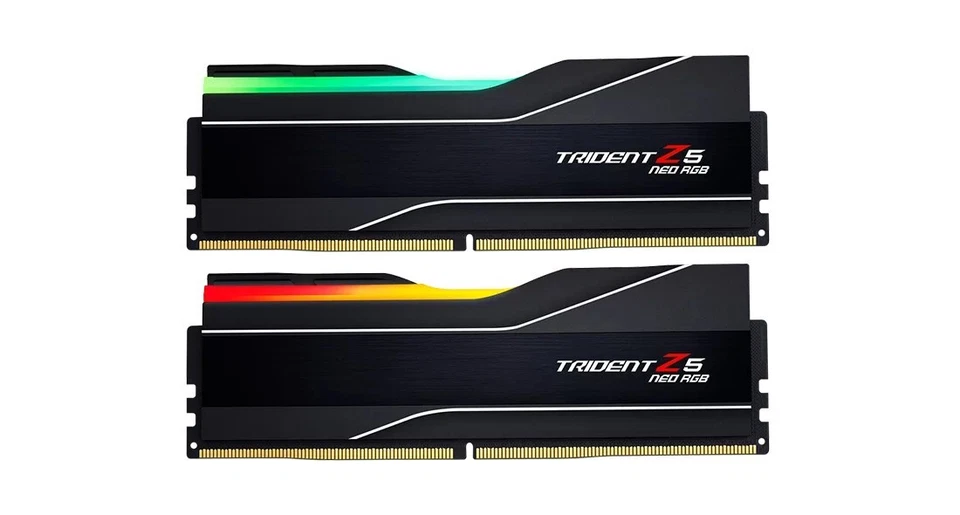 4713294234551 G.SKILL Trident Neo AMD RGB DDR5 2x24GB 6400MHz CL32 EXPO Black G. - Image 3 of 4
